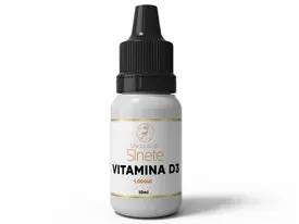 Vitamina D3 1.000UI Gotas 10ml - Manipulação Sinete