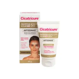 Protetor Solar Cicatricure Antissinais Efeito Matte FPS50 40g