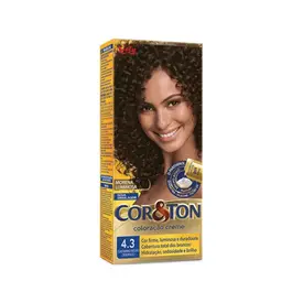 Tintura de Cabelo Cor&Ton 4.3 Castanho Médio Dourado 1 Unidade