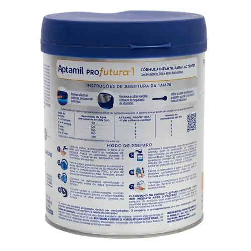 Fórmula Infantil Aptamil ProFutura 1 800g - 0 a 6 Meses - Danone