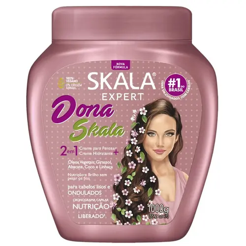 Creme de Tratamento Skala Dona Skala 2 em 1 Nutrição 1kg