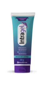 Gel Lubrificante Íntimo Intra Gel Hipoalergênico 50g