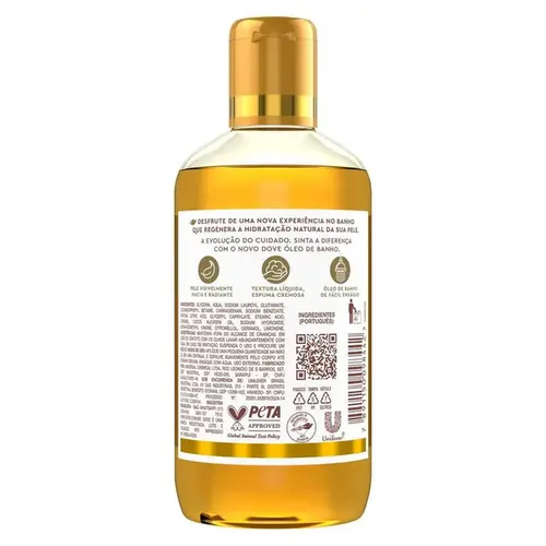 Sabonete Líquido Dove Oleo De Banho Glicerinado 240ml