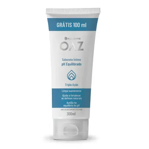 Sabonete Líquido Íntimo OAZ pH Equilíbrio 300ml