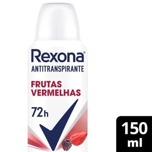 Desodorante Rexona Frutas Vermelhas Aerosol Feminino 150ml