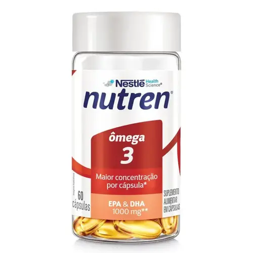 Ômega 3 Nutren 1000mg 60 Cápsulas