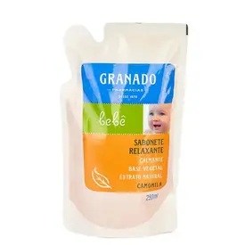 Refil Sabonete Líquido Infantil Granado Bebê Camomila 250ml