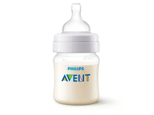 Mamadeira Anti-Colic Philips Avent Clássica 0M+ Transparente 125ml