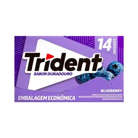 Chiclete Trident Sabor Duradouro Blueberry - 1 Unidade