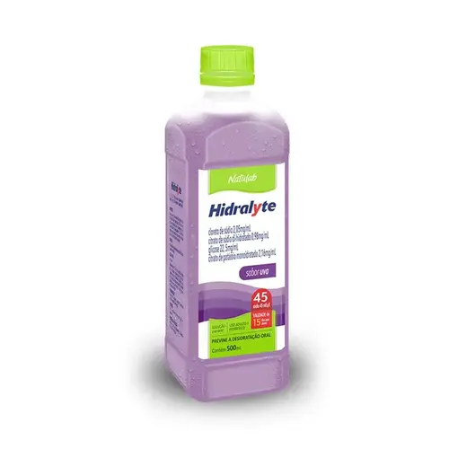 Hidralyte - Sabor Uva 500ml - Natulab
