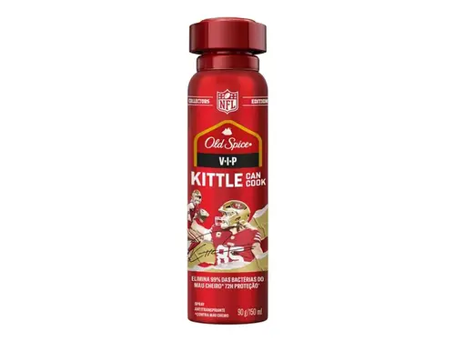 Desodorante Old Spice VIP Aerosol Masculino 150ml