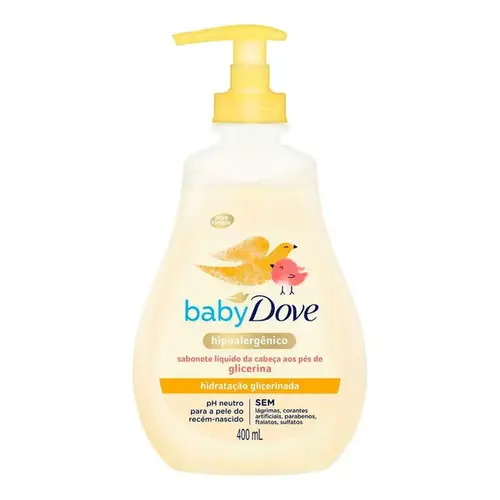 Sabonete Líquido Infantil Dove Baby Glicerina 400ml