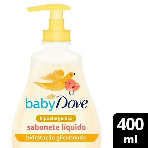 Sabonete Líquido Infantil Dove Baby Glicerina 400ml