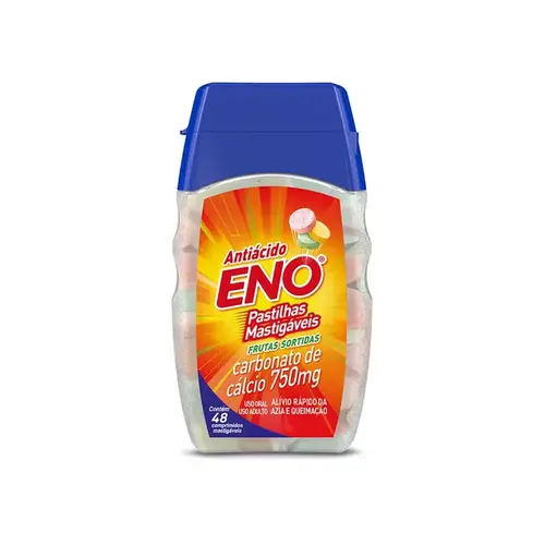 Sal de Frutas Eno Tabs Sabor Sortido 48 Pastilhas
