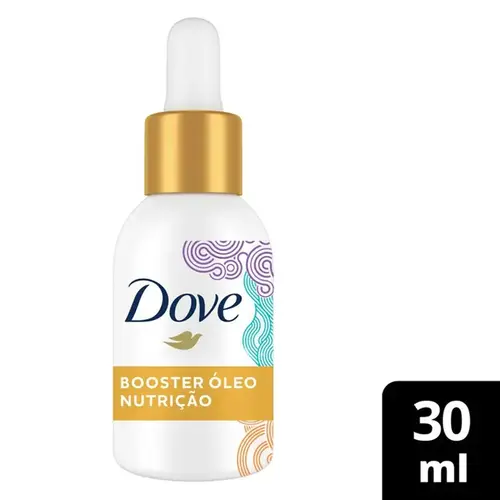 Óleo de Cabelo Booster Dove Texturas Reais Óleo Nutrição 30ml