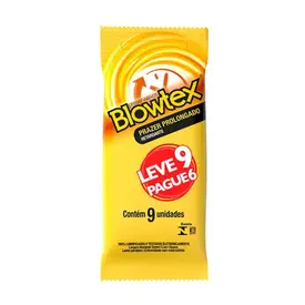 Preservativo Blowtex Efeito Retardante Leve 9 Pague 6