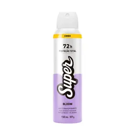 Desodorante Feminino Super Bloom 72H Antitranspirante Aerossol 150ml