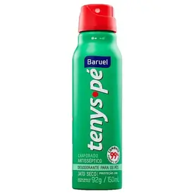 Desodorante para os Pés Aerossol Tenys Pé Baruel Canforado 150ml