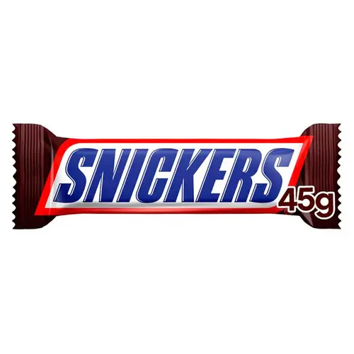 Chocolate Snickers Dark Amendoim e Chocolate Meio Amargo 45g
