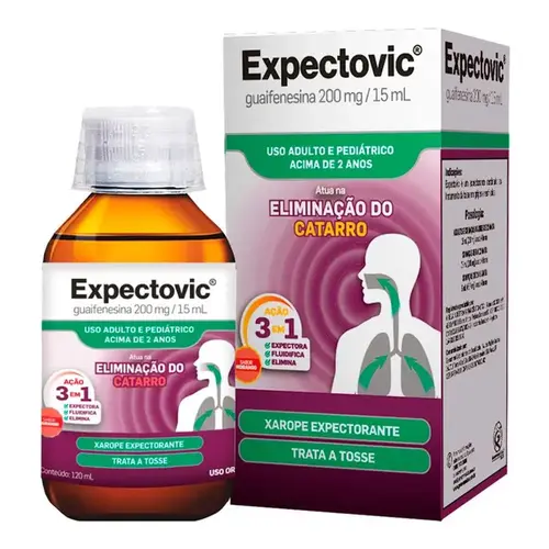 Expectovic Sabor Morango 120ml