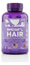 Vitamina Capilar em Gomas - Gummy Hair Bad Girl 30 Unidades