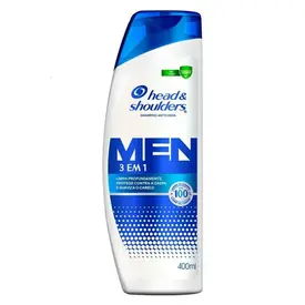 Shampoo Head & Shoulders Anticaspa 3 em 1 400ml