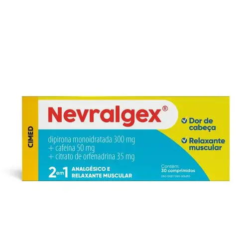 Nevralgex 30 Comprimidos - Cimed