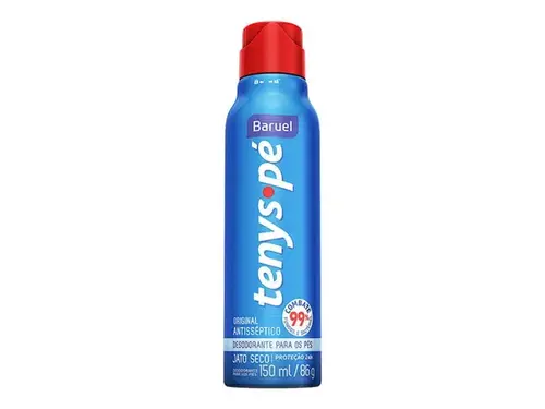 Desodorante para os Pés Jato Seco Tenys Pé Baruel Original 150ml