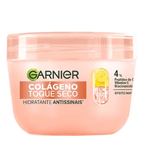 Hidratante em Gel Facial Garnier Colágeno Toque Seco Antissinais 85g