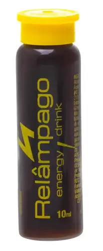 Energético Relâmpago com 1 Flaconete de 10ml