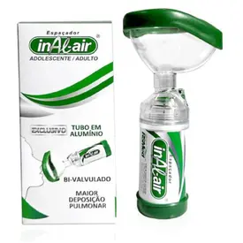 Espaçador Inal-Air Adulto com Máscara Anatômica