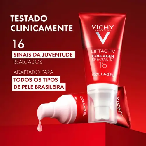 Gel Hidratante Facial Vichy Liftactiv Collagen Specialist 50g