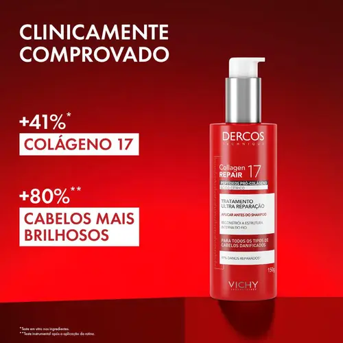 Pré-Shampoo Vichy Dercos Kera-Solutions Collagen Repair 150g