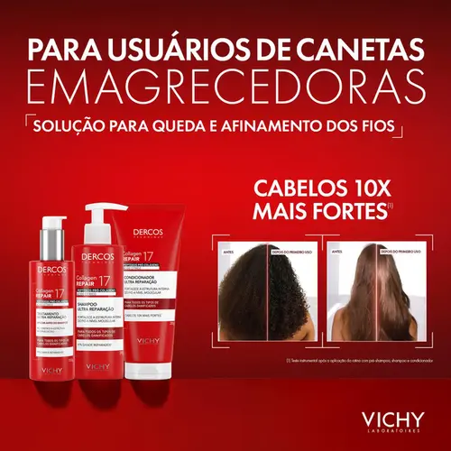 Pré-Shampoo Vichy Dercos Kera-Solutions Collagen Repair 150g