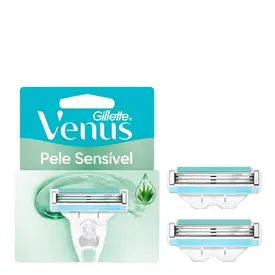 Carga de Aparelho para Depilar Gillette Venus Pele Sensível 2 Unidades