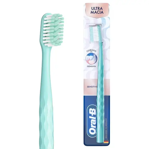 Escova de Dentes Oral-B Iconic Ultramacia Sensitive 1 Unidade