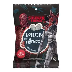 Pastilhas Valda Friends Stranger Things Menta Freeze 25g