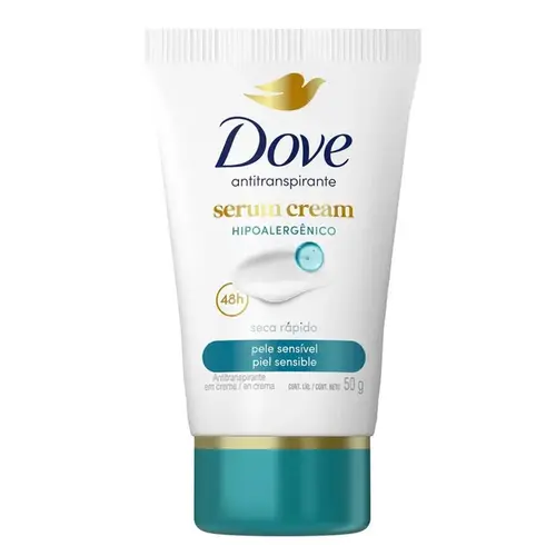 Desodorante em Creme Dove Sérum Previne Irritação 50g