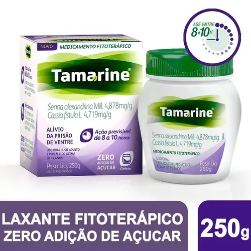 Tamarine Geléia - Sabor Ameixa - Zero Açúcar com 250g