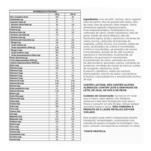 Fórmula Infantil Aptamil ProFutura 1 400g - 0 a 6 Meses - Danone