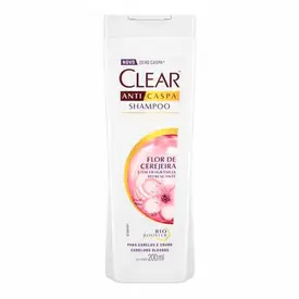 Shampoo Clear Woman Anticaspa Flor de Cerejeira Feminino 200ml