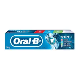 Creme Dental Oral B 4 em 1 Menta Fresca 70g