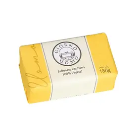 Sabonete em Barra Giorno Bagno Uomo Amarelo Cabelo, Barba e Corpo 180g