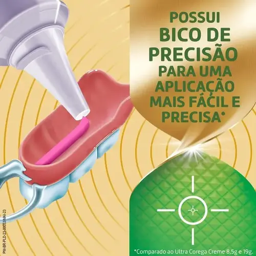 Creme Fixador de Dentadura Corega Ultra Sabor Menta 40g