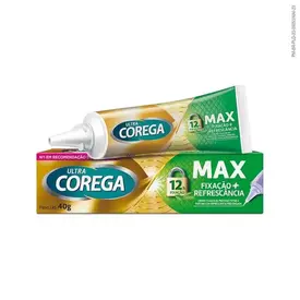 Creme Fixador de Dentadura Corega Ultra Sabor Menta 40g
