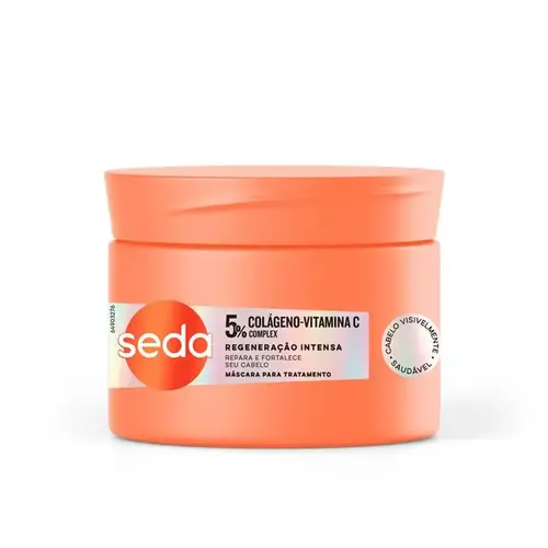 Máscara Capilar Seda by Niina Secrets Colágeno e Vitamina C 300g