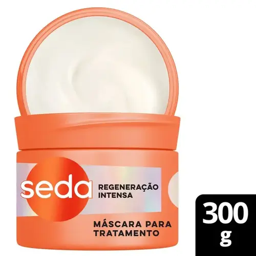 Máscara Capilar Seda by Niina Secrets Colágeno e Vitamina C 300g