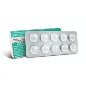 Aspirina Adulto 500mg 10 Comprimidos