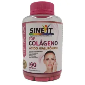 Colagénio Verisol com Ácido Hialurónico Sinevit 60 Cápsulas