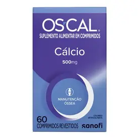 Oscal 500mg 60 Comprimidos